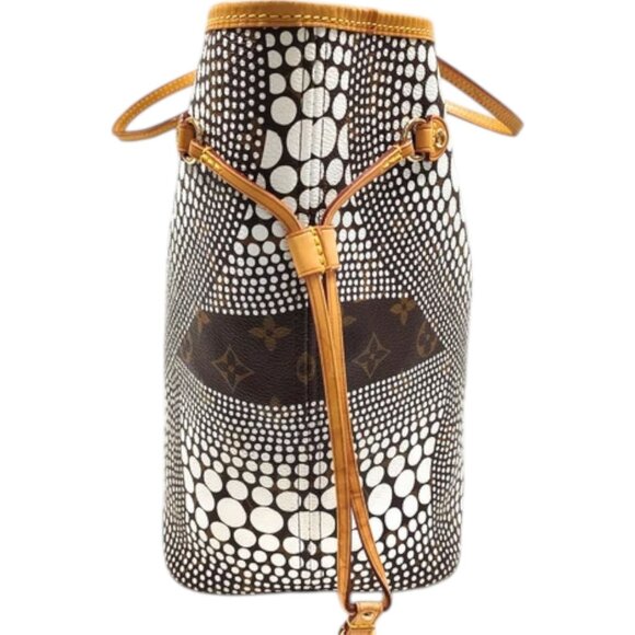 7781368BJ (X6) Louis Vuitton Tote Bag  Neverfull MM Brown Monogram Wave - Picture 4 of 13